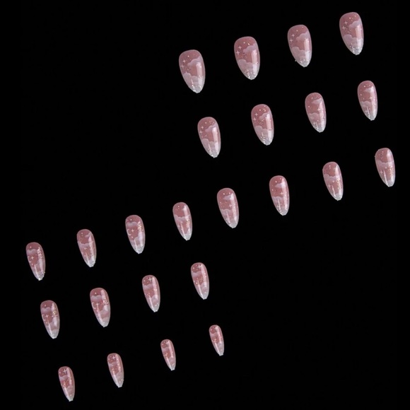 Stars, Moon and Cloud Press On Nails - Picture 4 of 9